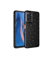Xiaomi Redmi Note 12 Pro 4G Uyumlu Kılıf Kamera Korumalı Simli Lüks Zore Koton Kapak