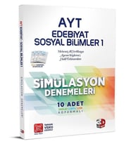 AYT Edebiyat Sosyal Bilimler 1 Simülasyon Denemeleri 3D Yayınları