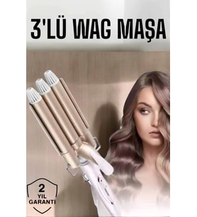 Wag Maşa Negatif İyon Teknolojili Isı Ayarlı Saç Maşası