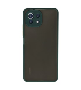 Xiaomi Mi 11 Lite Kılıf Montreal Silikon Kapak - Yeşil