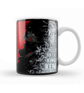 Ken Kaneki Tokyo Ghoul 03 Kupa Bardak Porselen