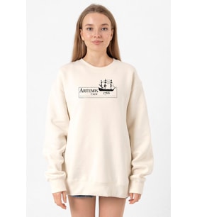 Outlander Artemis Crew Ekru Kadın 2ip Sweatshirt