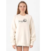 Outlander Artemis Crew Ekru Kadın 2ip Sweatshirt