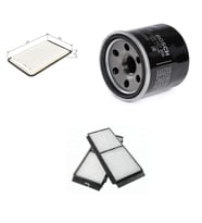 Bosch Filtre Bakım Seti Mazda 3 1.6 Benzin 105 Beygir 2010-2012 Hava + Yağ f. + Polen Filtre Eurofil