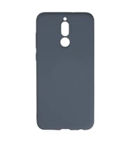 Huawei Mate 10 Lite Kılıf Nano içi Kadife Silikon - Gri