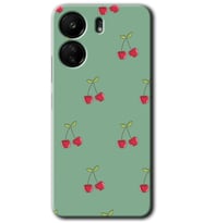 Xiaomi Redmi 13C Kılıf HD Desen Baskılı Kılıf - Kiraz Berry