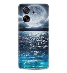 Xiaomi 13T - Xiaomi 13T Pro Kılıf Desenli Silikon Great Moon 1301