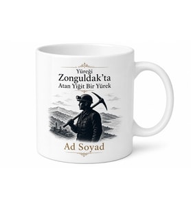 Zonguldaklı Hemşehriye Özel İsimli Baskılı Kupa Bardak Hediye