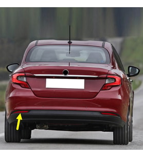 Fiat Egea Sedan 2015-2024 Arka Tampon Sol Alt Reflektörü 51998151