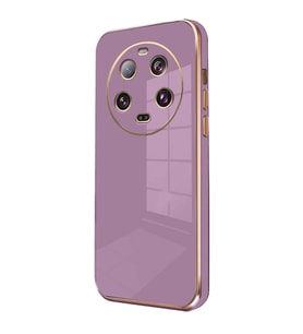 Xiaomi Mi 14 Ultra Kılıf Volet Silikon - Mor