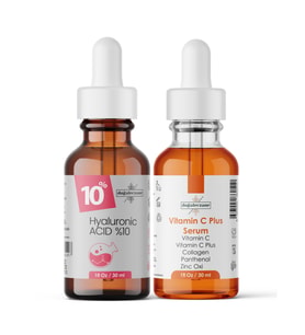 Hyaluronik Asit %10 Set + Vitamin C Serum SPF+50