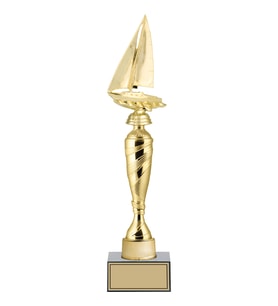 ODAK KUPA - Figürlü Kupalar - Yelken Figürlü Kupalar FG-027 C - 42 cm