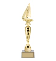 ODAK KUPA - Figürlü Kupalar - Yelken Figürlü Kupalar FG-027 C - 42 cm