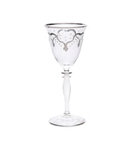 Decorium Beyaz Şarap Kadehi 6 Prc Bella Platin M00502