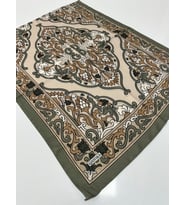 QASHKA Soft Pamuklu Şal Etro Desen LBD0720
