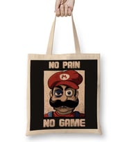 No Pain No Game Bez Çanta Uzun Saplı
