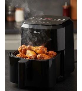 Yağsız Pişirme Teknolojili 4L Cam Hazneli Dokunmatik Airfryer 1360W