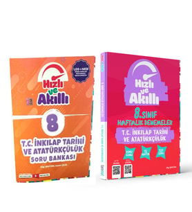 Tammat 8.Sınıf İnkılap Tarihi Soru Bankası ve 32 Haftalık Deneme Seti 2 Kitap