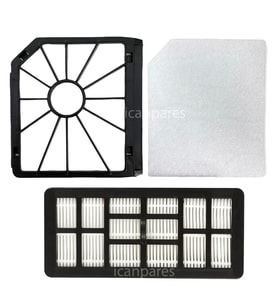 Arçelik Uyumlu S 4240 C Süpürge Hepa Filtresi Mikro Filtre ve Çerçevesi