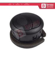 Bross Otomotiv BDP1155 Fiat Fiorino 3 Qubo Citroen Nemo Peugeot Bipper Için Kalorifer Izgarası Ön Yan Kısım Torpido Havalandırma Difüzörü 735461076
