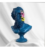 Poseidon 'Half Pop' Dekoratif Heykel, Pop Art Roma Yunan Heykelleri