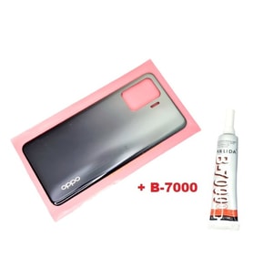 Tkgz Oppo Reno 5 Lite Arka Kapak Batarya Pil Kapağı (B-7000) SİYAH