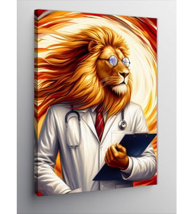 Kanvas Tablo Doktor Aslan