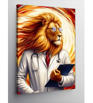 Kanvas Tablo Doktor Aslan
