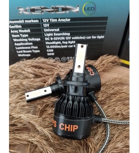 FİAT DOBLO ŞİMŞEK ETKİLİ LED XENON UZUN - KISA (MÜLEMMEL IŞIK GÜCÜ )