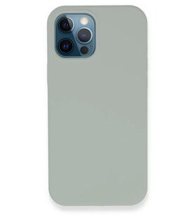 Newface Apple iPhone 12 Pro Kılıf Lansman Legant Silikon - Açık Gri
