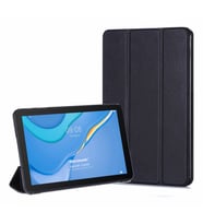 Microsonic Huawei MatePad SE Kılıf Slim Translucent Back Smart Cover Siyah (Siyah)