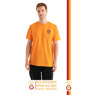 Galatasaray Orijinal Lisanslı Match Day T-Shirt (Sarı)