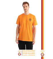 Galatasaray Orijinal Lisanslı Match Day T-Shirt (Sarı)