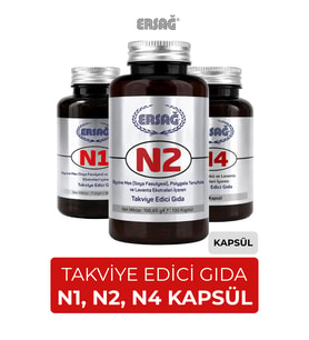 ERSAĞ N1, N2, N4 Kapsül Takviye Edici Gıda