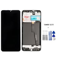 Tkgz - Samsung Galaxy M10 - SM-M105 Uyumlu Lcd Ekran Dokunmatik  - A - Kalite ÇITALI + TAMİR SETİ