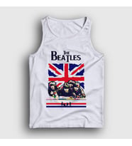 Presmono Unisex Beyaz UK The Beatles Atlet 115628tt