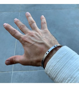 Çelik Bileklik Premium 316L (Gümüş Gri)