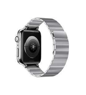 Apple Watch 38mm KR404 Huks Kordon - Gümüş