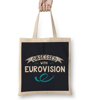Obsessed With Eurovision Bez Çanta Uzun Saplı