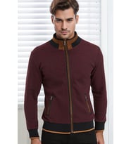 Dewberry Erkek Pamuklu Sweatshirt Noktalı Bordo 9021 Günlük Üst Giyim, Hafta Sonu Kombini, Seyahat Gardırobu