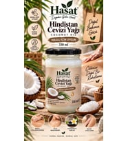 Hasat - Katı Hindistan Cevizi Yağı 330 ml (Soğuk Sıkım)