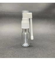 10 cc Pet Şişe - Beyaz Oral Spreyli  - 10 ml Boğaz Spreyli Plastik Şişe  x 10 Adet (Boş)