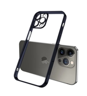 ALLY Fashion Series iPhone 13 Pro 6.1inç Kılıf Renkli Kenar Lazer Çerçeveli Sil - HEP-9290-620