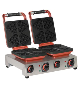 Omake WFL21.E22 Waffle Makinesi Çubuklu Kalp