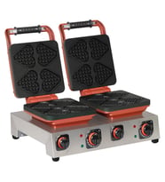 Omake WFL21.E22 Waffle Makinesi Çubuklu Kalp