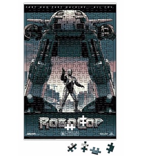 Robocop Policial Man Puzzle 240 Parça Yapboz