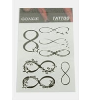 Sonsuzluk Tattoo Dövme Sticker