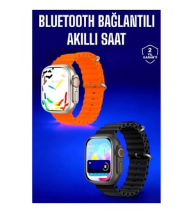 Mey İthalat® Akıllı Saat Arama Cevaplayan Bildirim Görme Yeni Nesil Bluetooth Bağlantılı