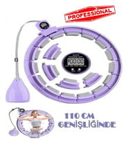 Hula hoop Akıllı Lcd Ekranlı Egzersiz Çemberi Hulahop Plates Egzersiz Halkası bel İnceltme Çemberi