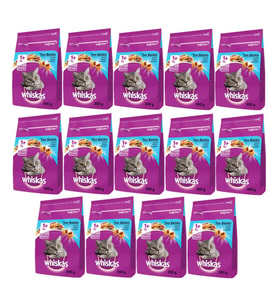 Whiskas Whıskas® Ton Balıklı Kuru Kedi Maması 1+ Yaş 300 Gram (14 Adet) (Mor)